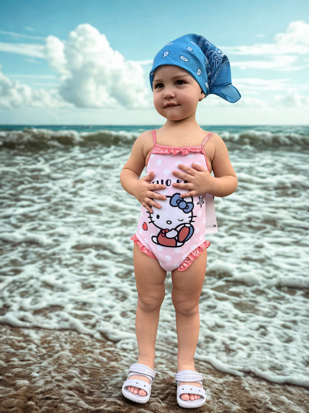 Costume Hello Kitty rosa