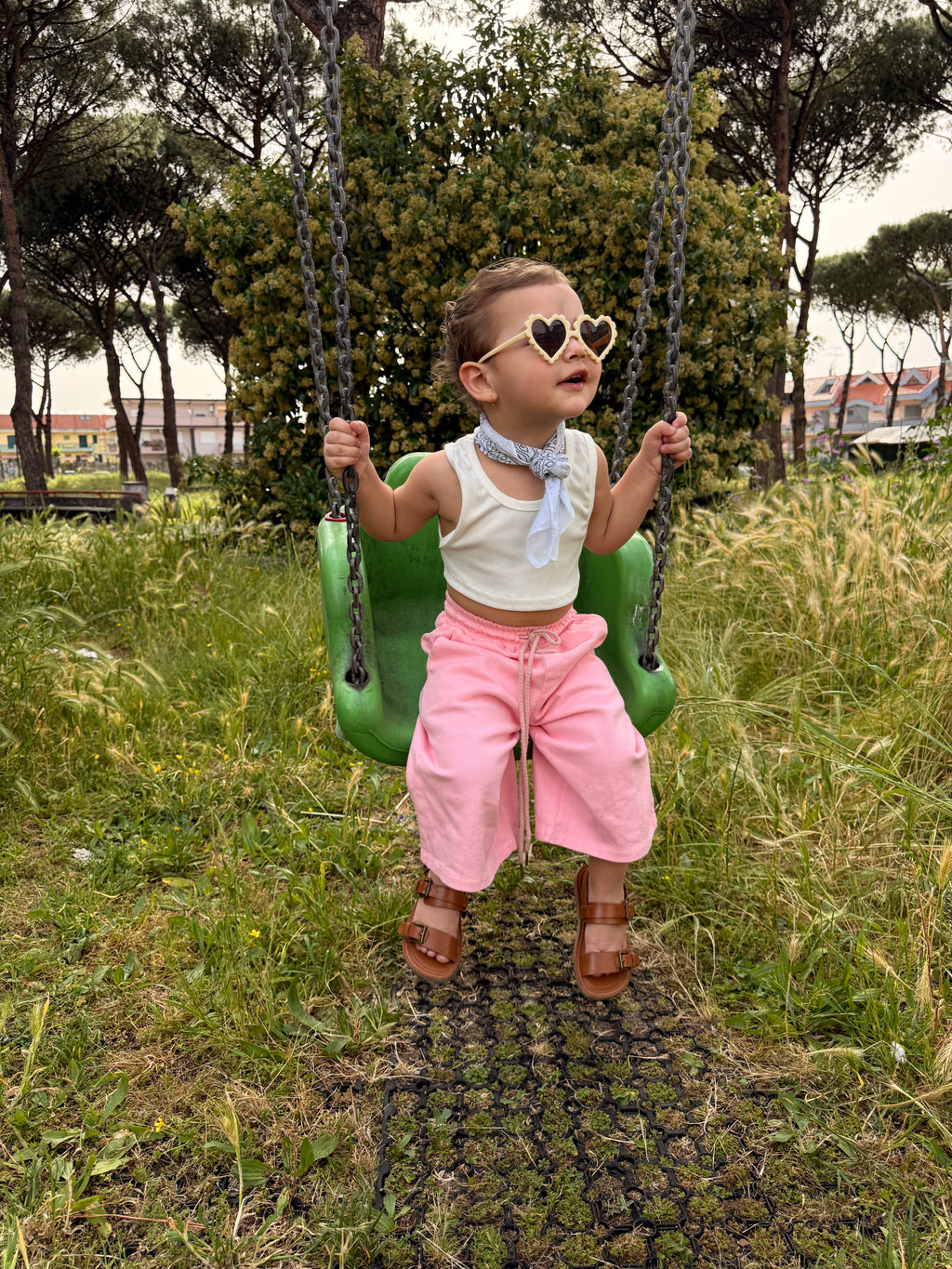 Pantalone rosa